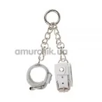 Брелок в виде наручников sLash Handcuffs, белый - Фото №1