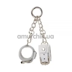 Брелок в виде наручников sLash Handcuffs, белый - Фото №1