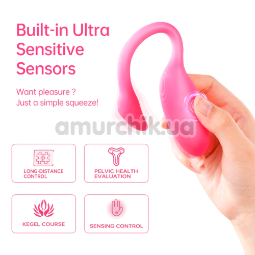 Вибратор Magic Motion Magic Flamingo Max, розовый