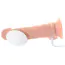 Вибратор с ротацией и подогревом Adam & Eve Adam's Warming Rotating Power Boost Dildo, телесный - Фото №9