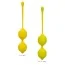 Набор вагинальных шариков Kegel Training Set Lemon Squeeze Relax Repeat, желтый - Фото №7