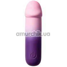 Кліторальний вібратор Univibe Lune Classic Gentle Wave, рожево-фіолетовий - Фото №1