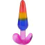 Набор из 3 анальных пробок Crystal Jellies Anal Trainer Kit, разноцветный - Фото №5