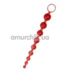 Анальний ланцюжок Hunger Anal Love Chain, червоний - Фото №1