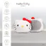 Ультразвуковая щетка для лица Geske Sonic Facial Brush 4 in 1 - Hello Kitty Head, белая - Фото №10