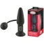 Анальний розширювач з вібрацією Malesation Inflatable Vibrating Butt Plug, чорний - Фото №6