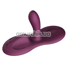Вибратор для клитора и точки G с подогревом Zalo Flora Smart Vibrating Pad, фиолетовый - Фото №1