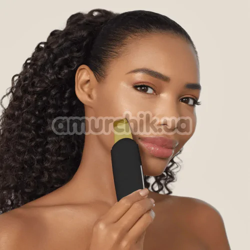 Микротоковый скрабер для кожи лица Geske MicroCurrent Skin Scrubber & Blackhead Remover 9 in 1, черно-золотой