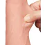Фаллоимитатор Sliding-Skin Dual Layer Dong 8.5, телесный - Фото №14