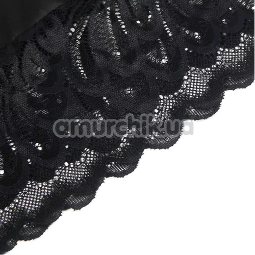 Комплект Star Night Dentelle Set, черный: пеньюар + трусики