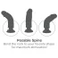 Вибратор King Cock Vibrating Cock With Balls 22.9 см, телесный - Фото №7