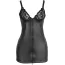 Сукня Star Night Leather Lingerie Mini Dress, чорна - Фото №8