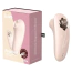 Кліторальний вібратор з пульсацією Kissen Rosebud, світло-рожевий - Фото №6