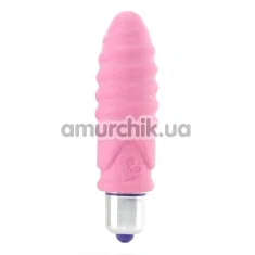 Вибратор Mini Mates Twirl, розовый - Фото №1