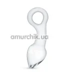 Стимулятор простаты Gildo Handmade Glass Buttplug No.13, прозрачный - Фото №1