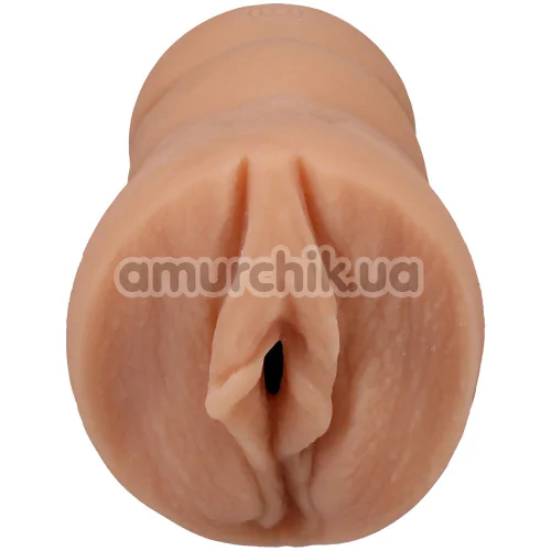 Искусственная вагина Signature Strokers Alix Lynx Pocket Pussy, телесная
