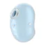 Симулятор орального секса для женщин с вибрацией Satisfyer Cutie Ghost, голубой - Фото №3