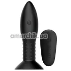 Анальная пробка с вибрацией и ротацией MR Play Super Rower Rotation Beads Anal Plug, черная - Фото №1