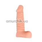 Фалоімітатор Real Touch XXX Flexible Cock No.02, тілесний - Фото №1