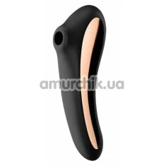 Симулятор орального сексу для жінок з вібрацією Satisfyer Dual Kiss, чорний - Фото №1