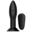 Анальна пробка з вібрацією і ротацією MR Play Super Rower Rotation Beads Anal Plug, чорна - Фото №1