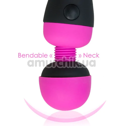 Універсальний вібромасажер Palm Power Recharge Massage Wand, рожевий