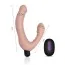 Безременевий страпон з вібрацією Rechargeable IJOY Strapless Strap-on 430103, тілесний - Фото №3