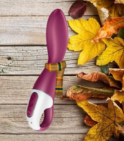 Вибратор для точки G с подогревом Satisfyer Heated Thrill 