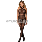 Комбинезон Star Night Black Multi-Strand Sling Hollow Bodystocking, черный - Фото №1