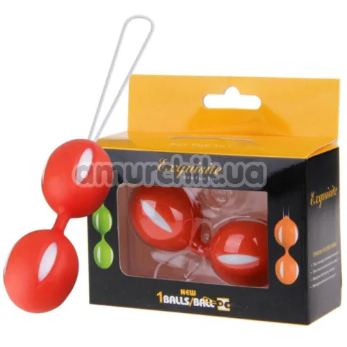 Вагінальні кульки Hision Exquisite, червоні