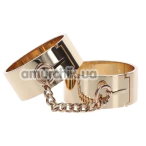 Фиксаторы для рук Taboom Dona Slave Wrist Cuffs, золотые - Фото №1
