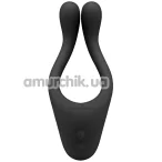 Вібратор Tryst Multi-Erogenous Silicone Massager, чорний - Фото №1