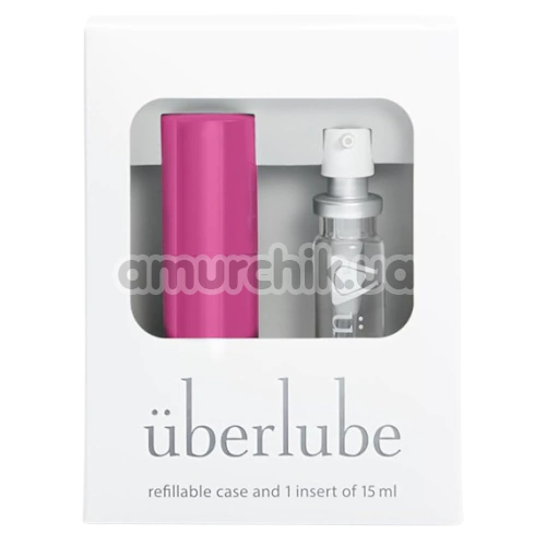 Лубрикант Uberlube 3-in-1 Good-to-Go Pink на силиконовой основе, 15 мл
