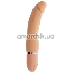 Вибратор Purrfect Silicone, 15 см телесный - Фото №1