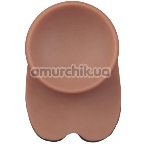 Фаллоимитатор Dual-Layered Silicone Nature Cock LV411302, светло-коричневый