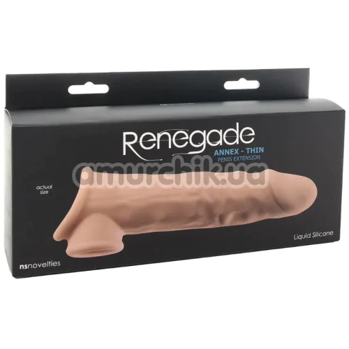 Насадка на пеніс Renegade Annex Thin, тілесна