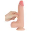 Фаллоимитатор Sliding-Skin Dual Layer Dong 8.5, телесный - Фото №9