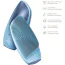 Ультразвуковая щетка для лица Geske Sonic Thermo Facial Brush 6 in 1, голубая - Фото №6