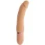 Вібратор Purrfect Silicone, 15 см тілесний - Фото №1