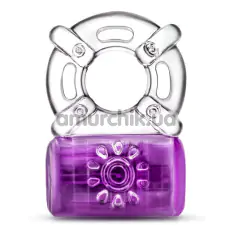 Віброкільце для члена Play With Me One Night Stand Vibrating C-Ring, фіолетове - Фото №1