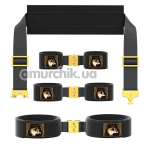 Фиксаторы для рук и ног Upko Clack Bondage Restraints Gear, черные - Фото №1