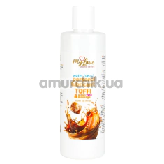 Масажний лубрикант MyLove Aroma Series Personal Lubricant 2in1 Toffi - карамель тоффі, 300 мл - Фото №1