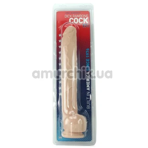 Фаллоимитатор Dick Rambone Cock, 42 см телесный