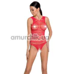 Боди Passion Free Your Senses Erotic Line BS086, красное - Фото №1