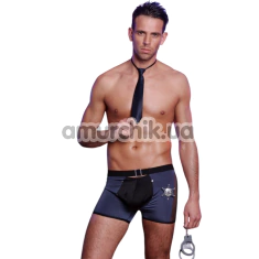 Костюм поліцейського Sunspice 057, синій: шорти + краватка - Фото №1