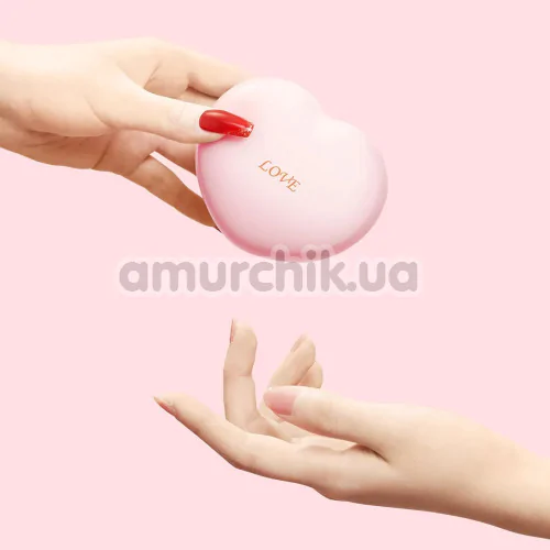 Симулятор орального сексу для жінок BeYourLover Heart, рожевий