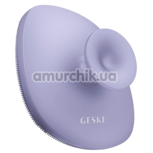 Щетка для тела Geske Body Brush 4 in 1 Suction Mount, фиолетовая