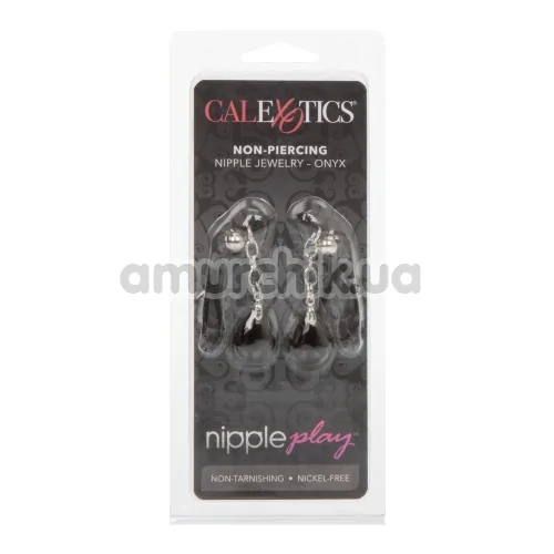 Зажимы для сосков Nipple Play Non-Piercing Nipple Jewelry Onyx