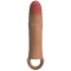 Насадка на пенис с вибрацией Pretty Love Penis Sleeve 026241Z-1, светло-коричневая - Фото №5