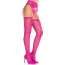Колготки Leg Avenue Heart Garterbelt Stockings, розовые - Фото №3